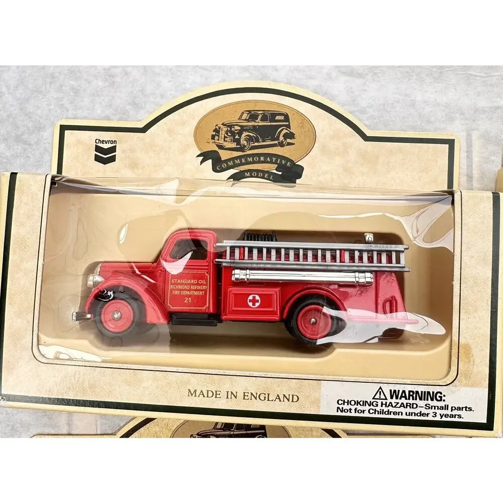 A62 Vintage Commemorative Model Chevron Diecast Truck Lot of 6 England New